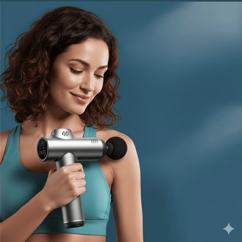 Pistolet de Massage Portable – Soulagement Musculaire Profond et Récupération Express DAQI Beautylife Store