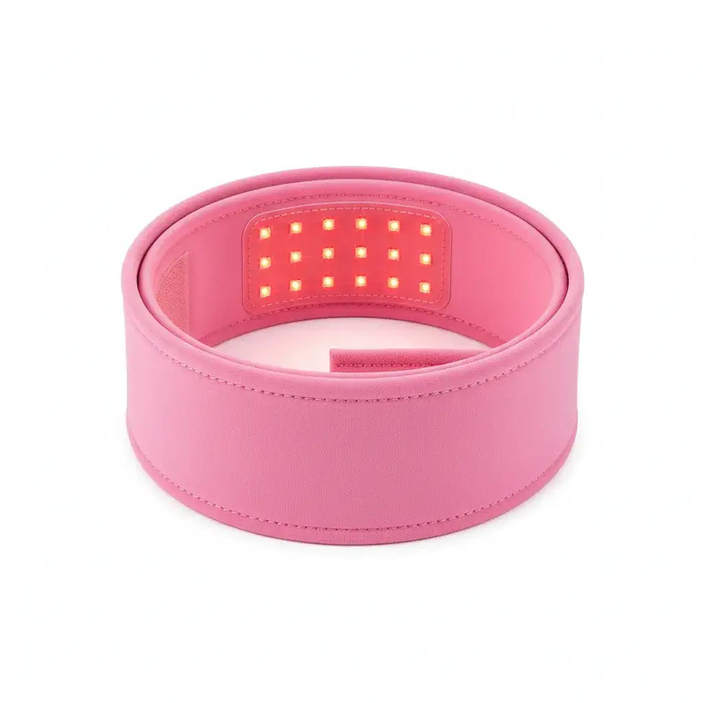bandeau-rose-enroulé-cou-luminothérapie