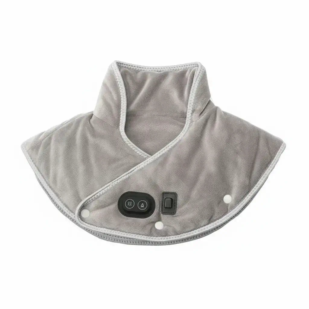 Coussin Chauffant pour Épaules et Cou contre les tensions et douleurs musculaires Meravia bien-être