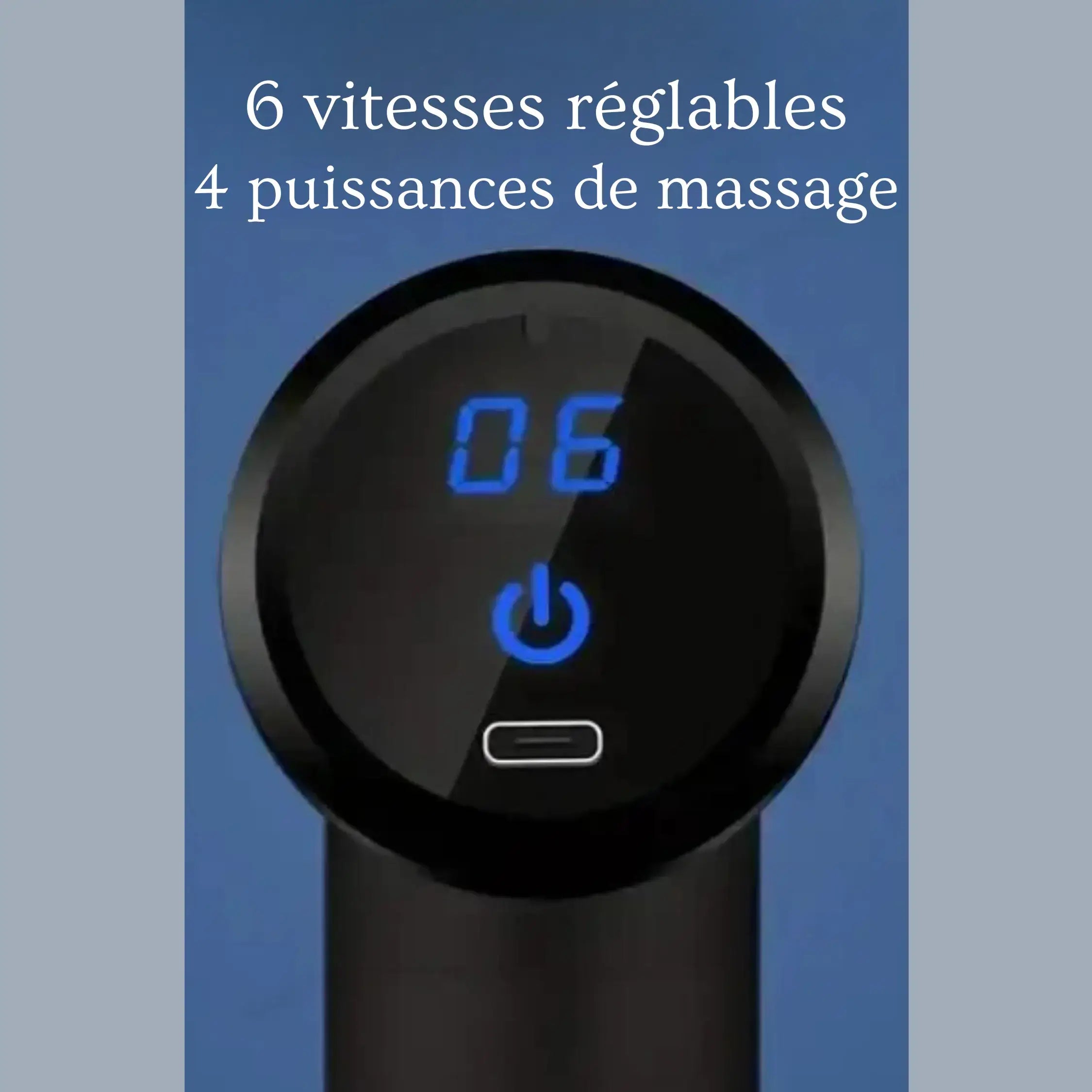 selection-vitesse-puissance-pistolet-massage